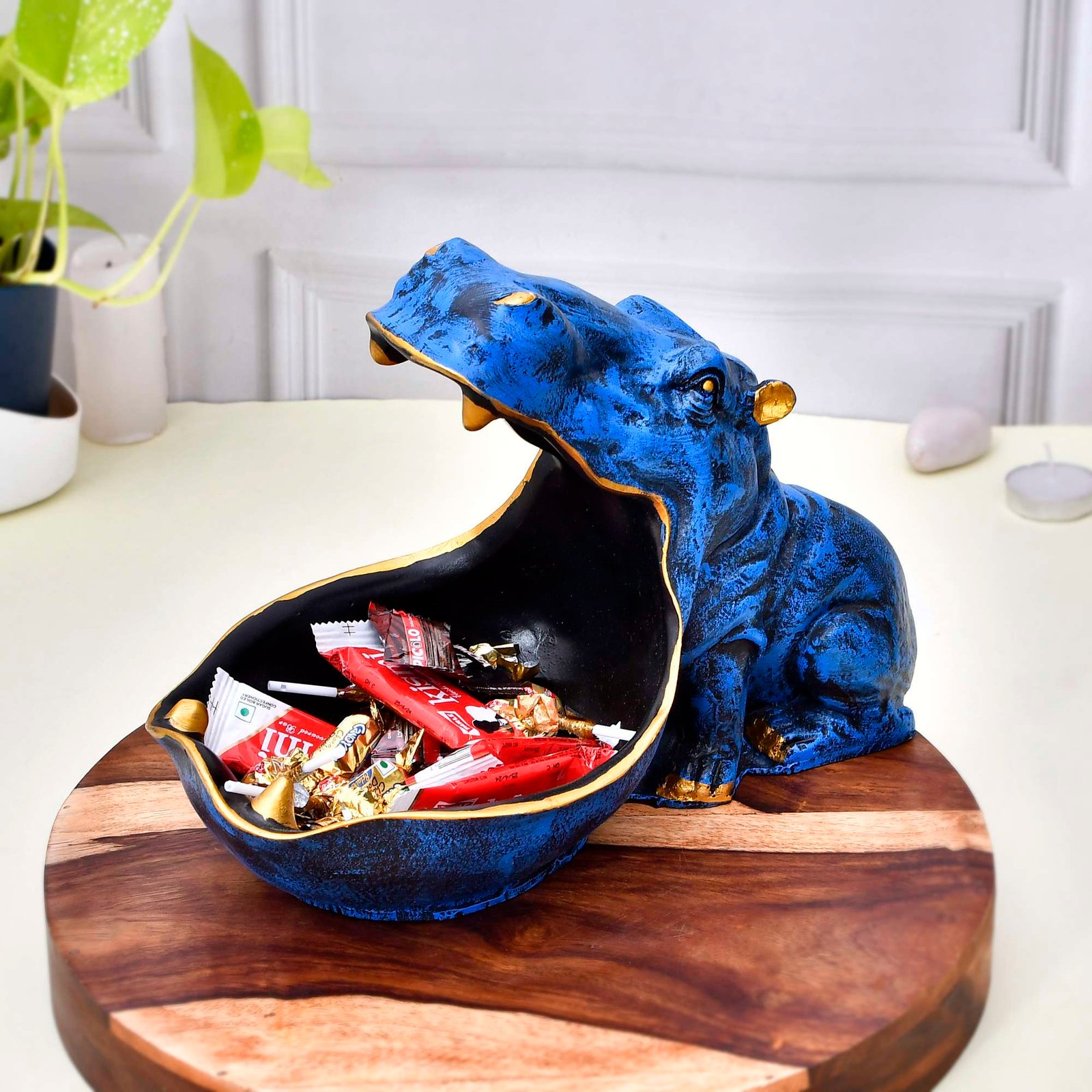 Big Mouth Hippopotamus Showpiece - Image 3